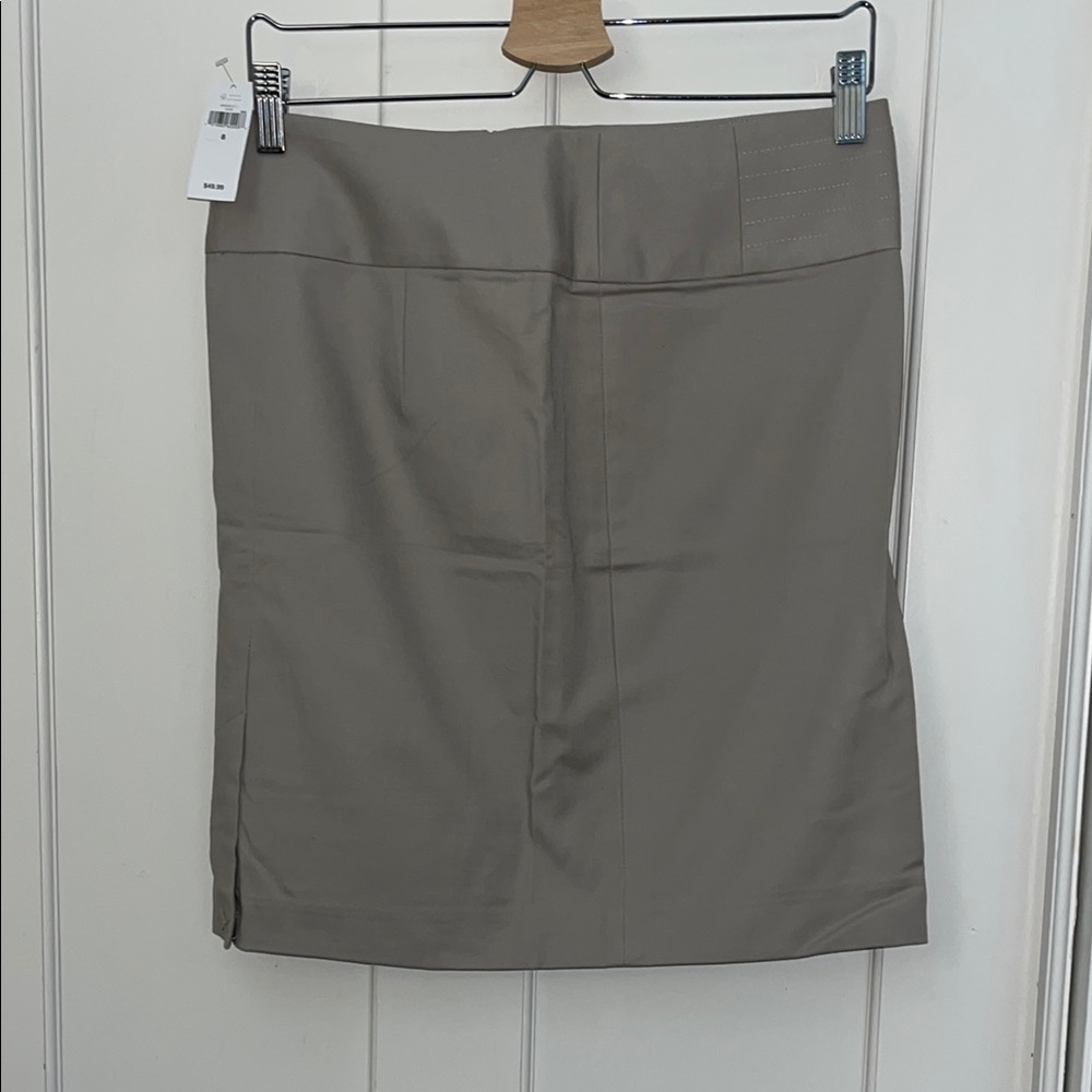 NWT Banana Republic Factory Taupe Pencil Skirt, 8